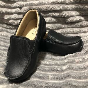 The Children’s Place Toddler Boy’s Black Loafer Slip-On Shoes Size Toddler 7